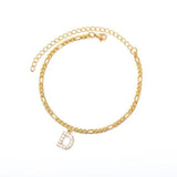 Stainless Steel Gold Anklets