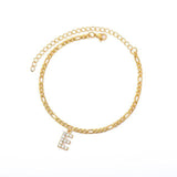 Stainless Steel Gold Anklets