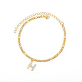 Stainless Steel Gold Anklets