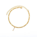 Stainless Steel Gold Anklets