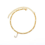 Stainless Steel Gold Anklets