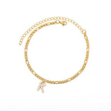 Stainless Steel Gold Anklets