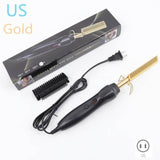 Electric Curling straightener Comb