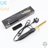 Electric Curling straightener Comb